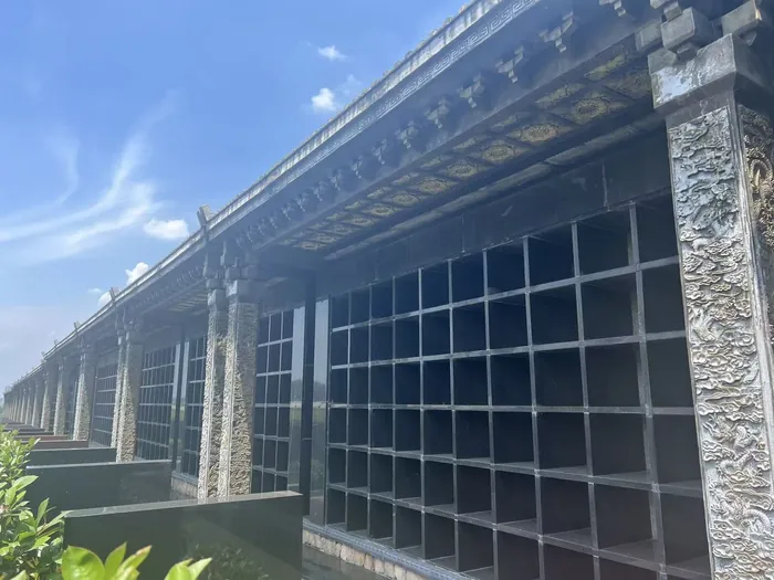 大朗陵园壁葬墓实景
